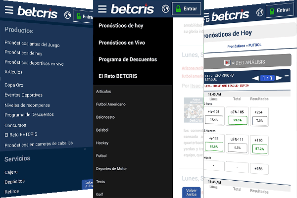 Betcris: como descargar e instalar la app Android - Download App Mobile